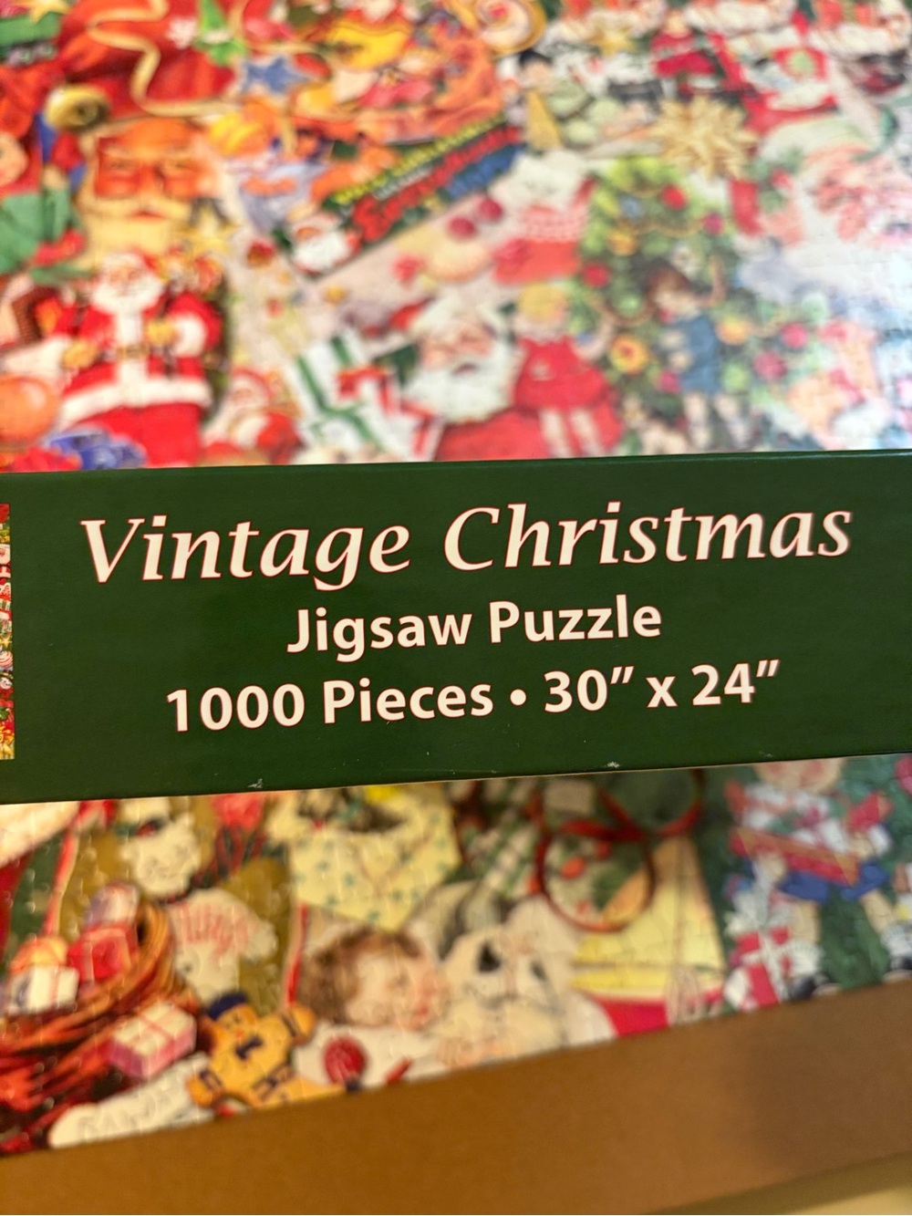 Vermont Christmas Vintage Christmas 1000 Piece Jigsaw Puzzle - Picture 11 of 14